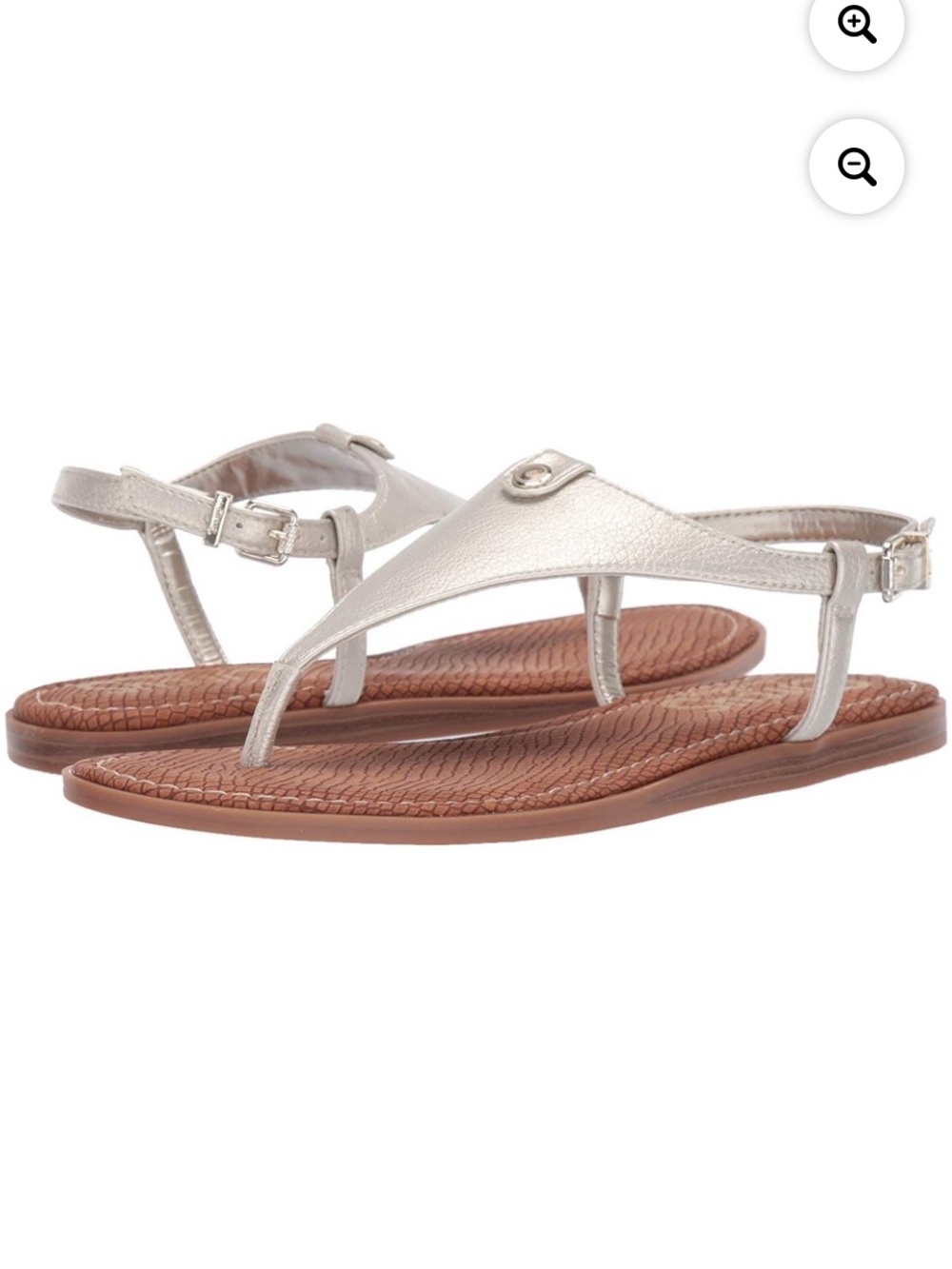 Sam Edelman Circus Carolina Silver Sandals NIB